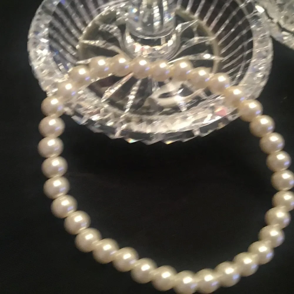Classic White Faux Pearl Bracelet